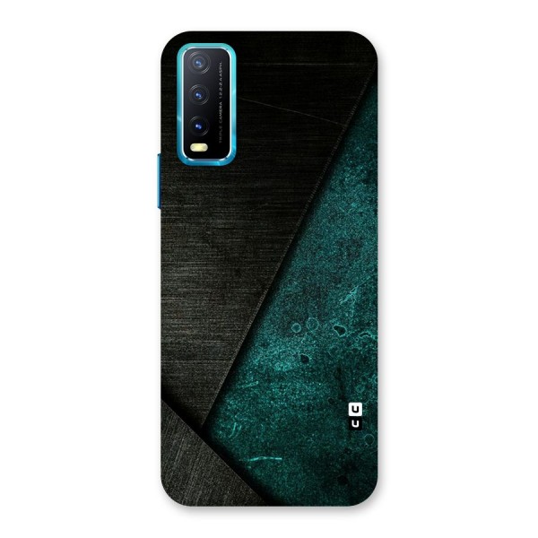 Dark Olive Green Back Case for Vivo Y12s