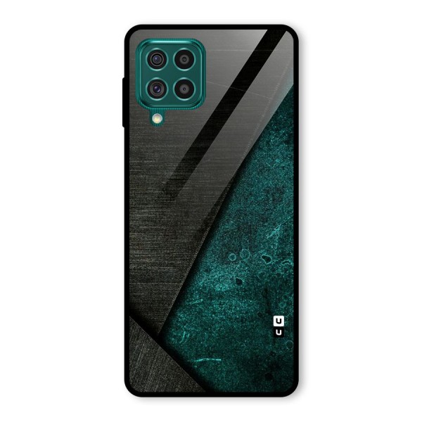 Dark Olive Green Glass Back Case for Galaxy F62