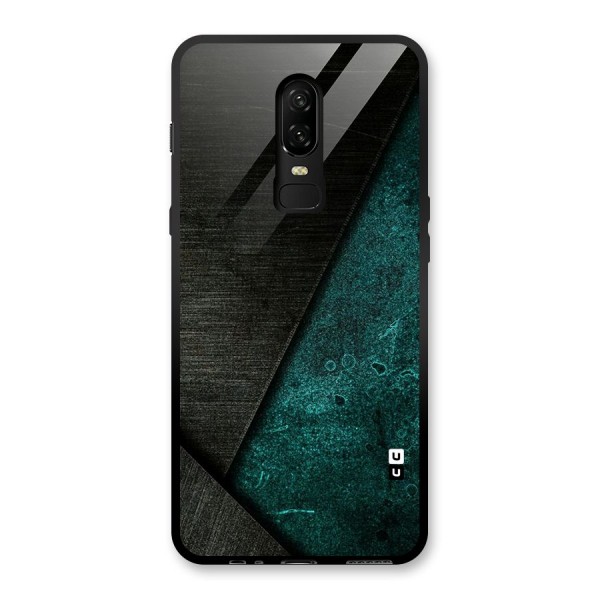 Dark Olive Green Glass Back Case for OnePlus 6