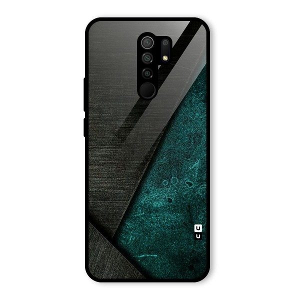 Dark Olive Green Glass Back Case for Poco M2