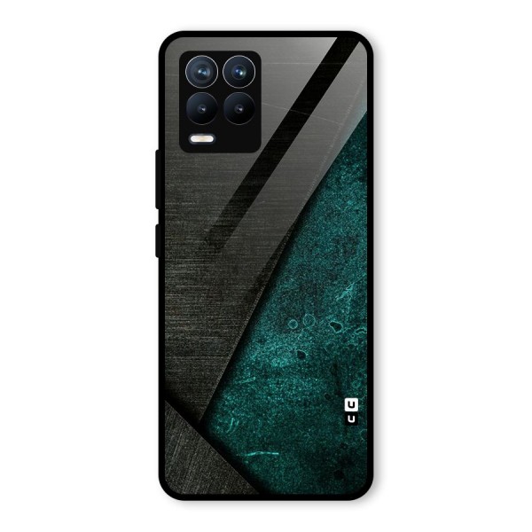 Dark Olive Green Glass Back Case for Realme 8