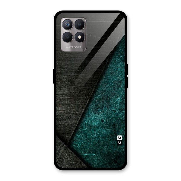 Dark Olive Green Glass Back Case for Realme 8i