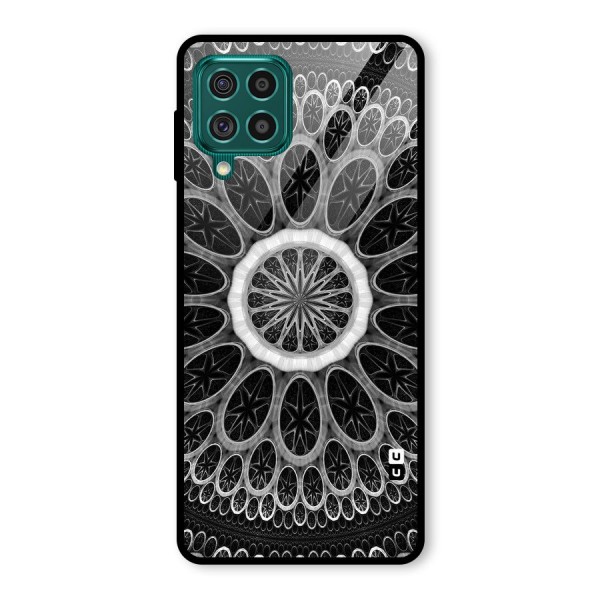 Dark Pattern Art Glass Back Case for Galaxy F62