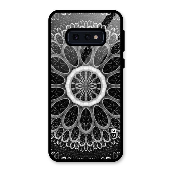 Dark Pattern Art Glass Back Case for Galaxy S10e