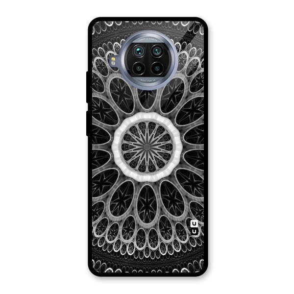 Dark Pattern Art Glass Back Case for Mi 10i