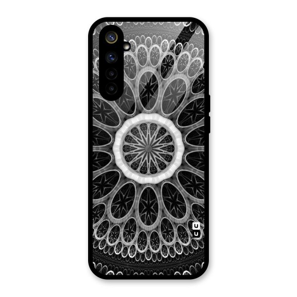 Dark Pattern Art Glass Back Case for Realme 6