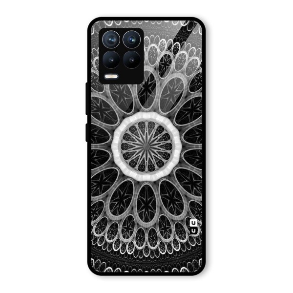 Dark Pattern Art Glass Back Case for Realme 8