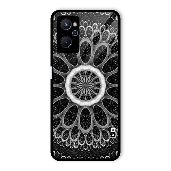 Dark Pattern Art Glass Back Case for Realme 9i