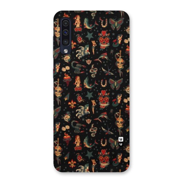 Dark Pattern Back Case for Galaxy A50