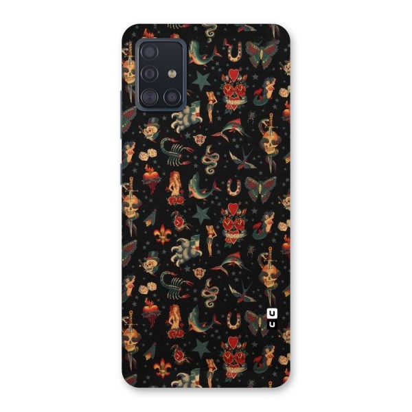 Dark Pattern Back Case for Galaxy A51