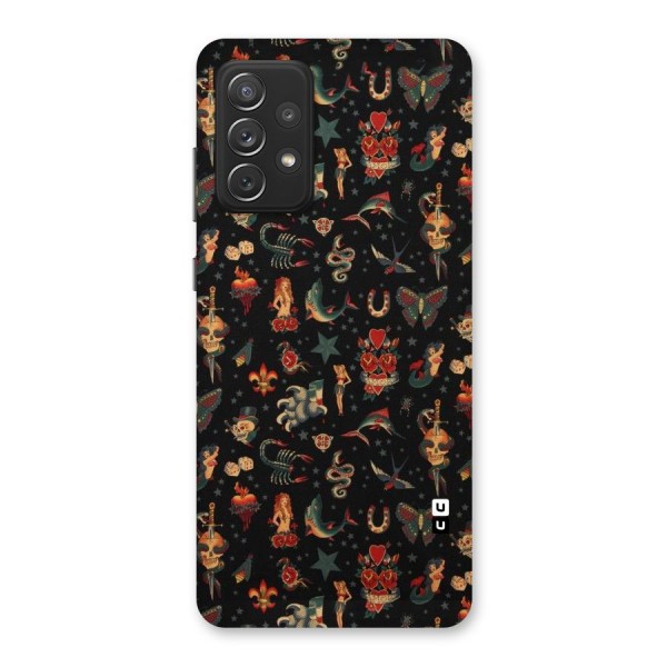 Dark Pattern Back Case for Galaxy A72