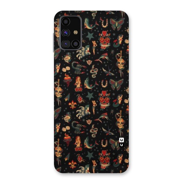 Dark Pattern Back Case for Galaxy M31s