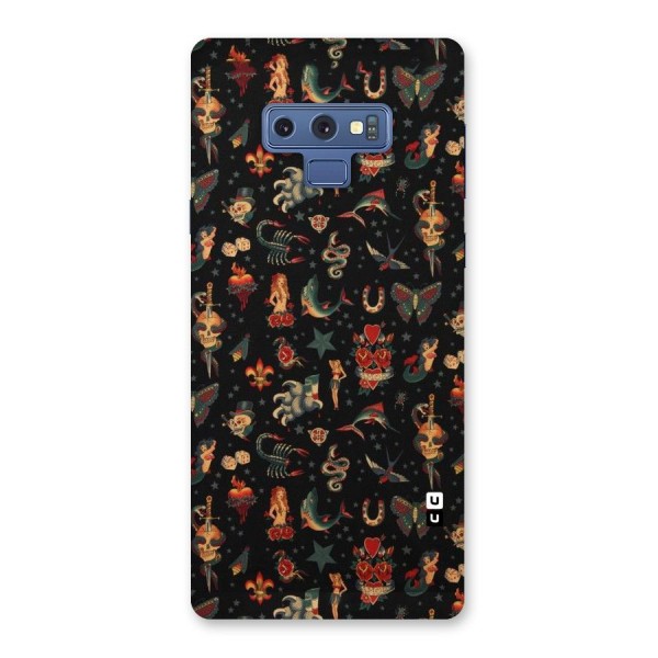 Dark Pattern Back Case for Galaxy Note 9