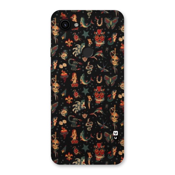 Dark Pattern Back Case for Google Pixel 3a XL