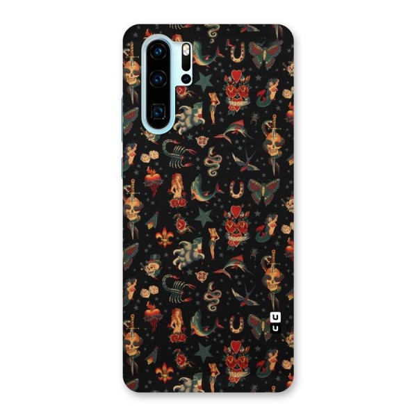 Dark Pattern Back Case for Huawei P30 Pro