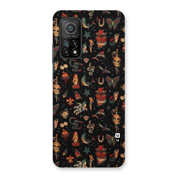 Dark Pattern Back Case for Mi 10T Pro 5G