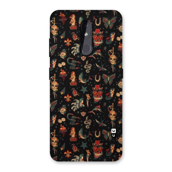 Dark Pattern Back Case for Nokia 3.2