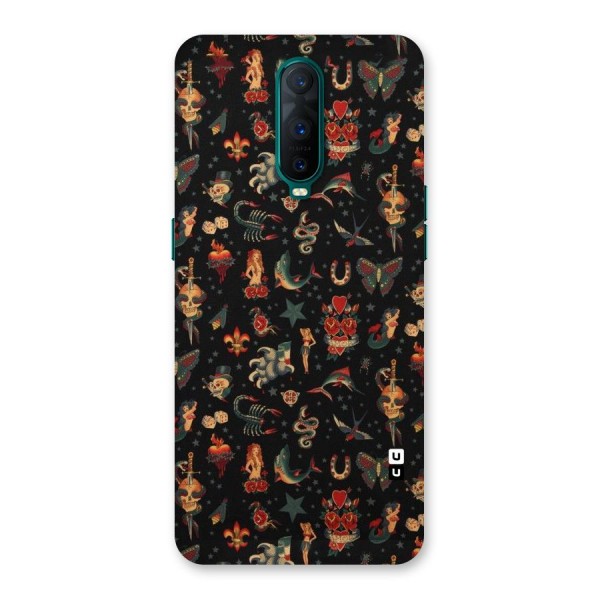 Dark Pattern Back Case for Oppo R17 Pro