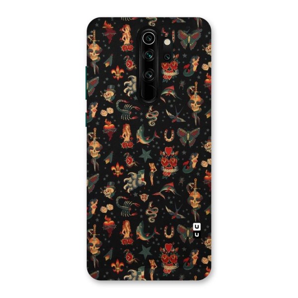 Dark Pattern Back Case for Redmi Note 8 Pro