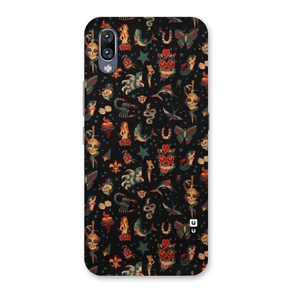 Dark Pattern Back Case for Vivo NEX