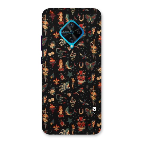 Dark Pattern Back Case for Vivo S1 Pro