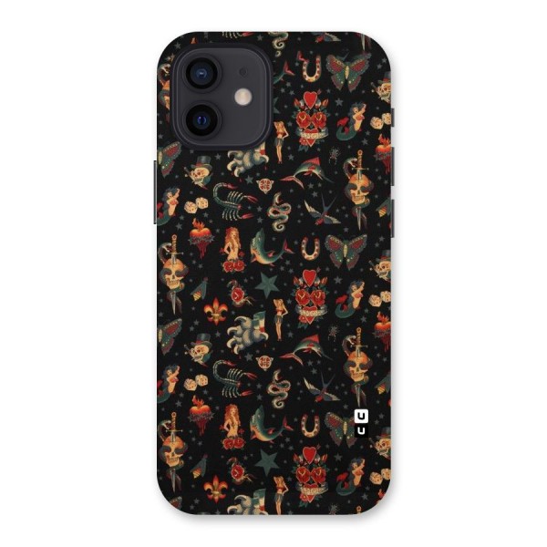 Dark Pattern Back Case for iPhone 12