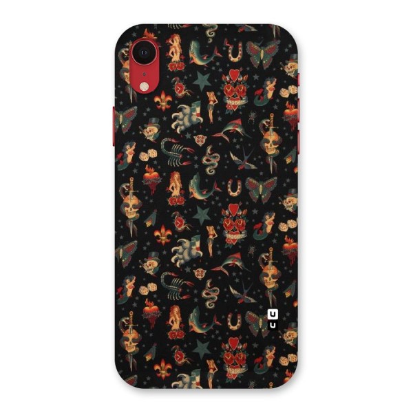 Dark Pattern Back Case for iPhone XR