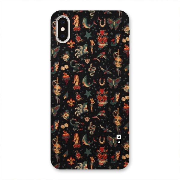 Dark Pattern Back Case for iPhone XS Max