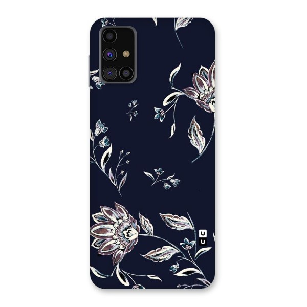 Dark Petals Back Case for Galaxy M31s