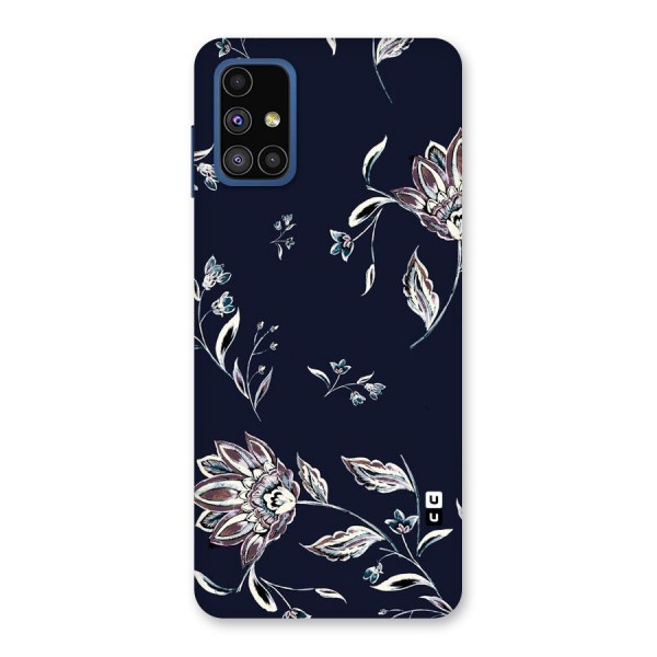 Dark Petals Back Case for Galaxy M51