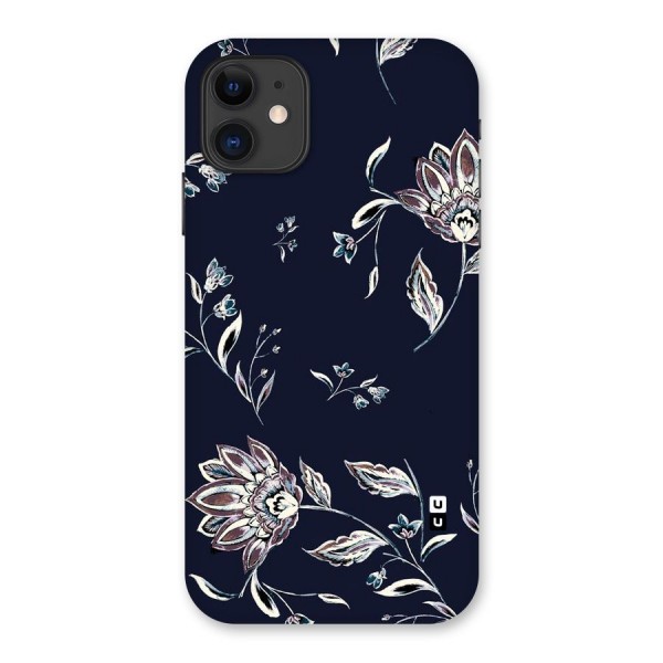 Dark Petals Back Case for iPhone 11