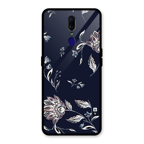 Dark Petals Glass Back Case for Oppo F11