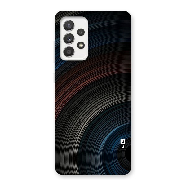 Dark Shade Swirls Back Case for Galaxy A52