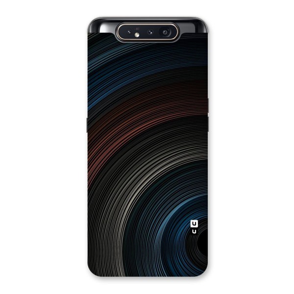 Dark Shade Swirls Back Case for Galaxy A80