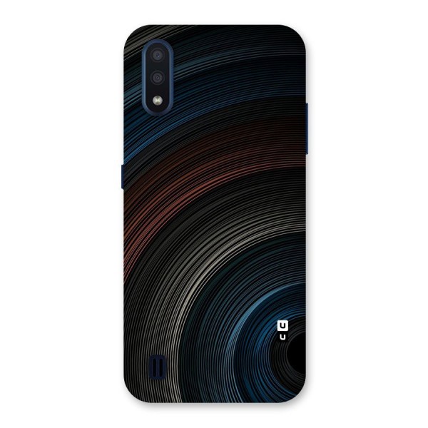 Dark Shade Swirls Back Case for Galaxy M01