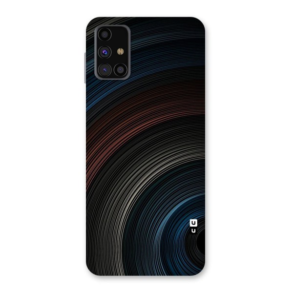 Dark Shade Swirls Back Case for Galaxy M31s