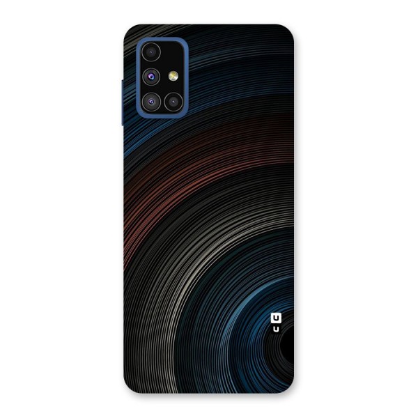 Dark Shade Swirls Back Case for Galaxy M51