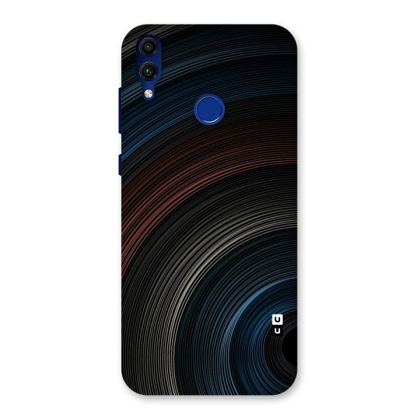 Dark Shade Swirls Back Case for Honor 8C