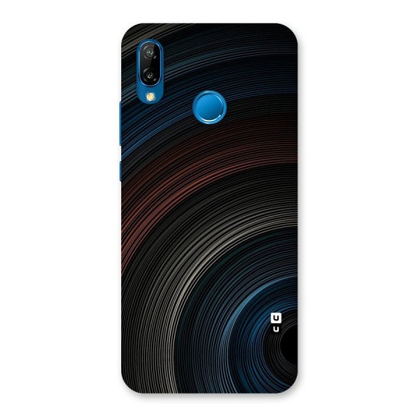 Dark Shade Swirls Back Case for Huawei P20 Lite