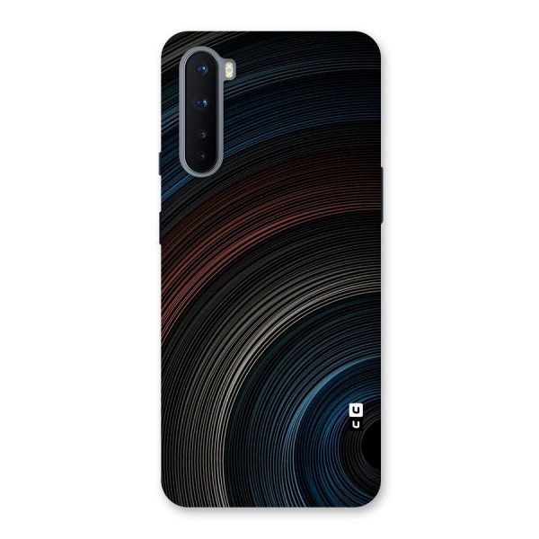 Dark Shade Swirls Back Case for OnePlus Nord