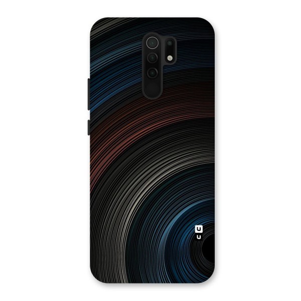 Dark Shade Swirls Back Case for Poco M2