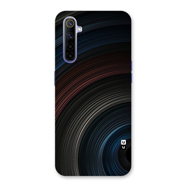 Dark Shade Swirls Back Case for Realme 6