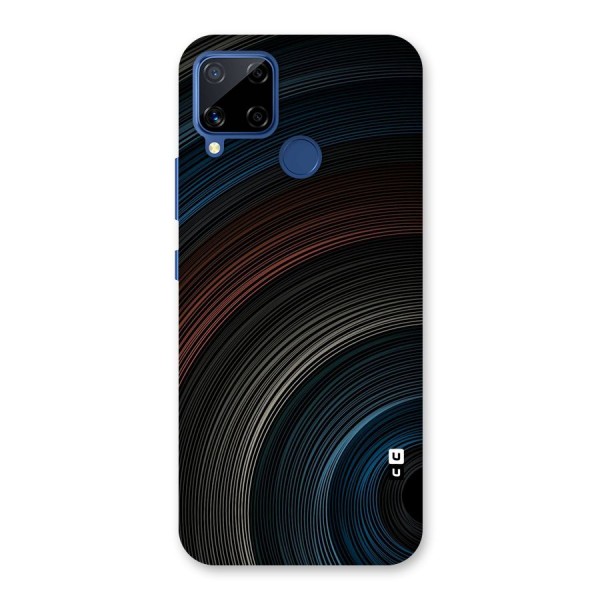 Dark Shade Swirls Back Case for Realme C15