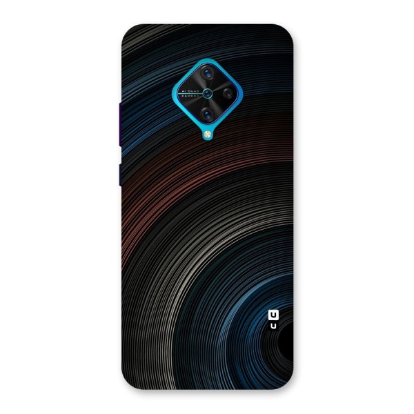 Dark Shade Swirls Back Case for Vivo S1 Pro