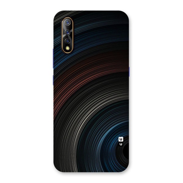 Dark Shade Swirls Back Case for Vivo Z1x