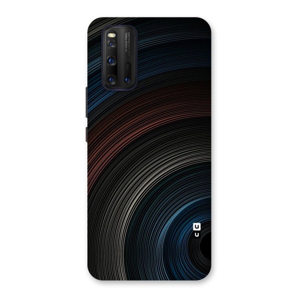 Dark Shade Swirls Back Case for Vivo iQOO 3