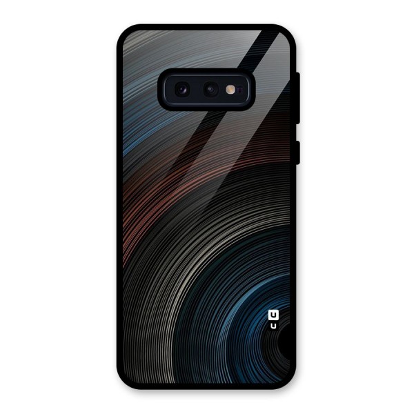 Dark Shade Swirls Glass Back Case for Galaxy S10e