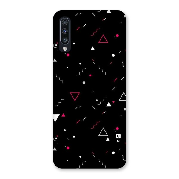 Dark Shapes Design Back Case for Galaxy A70