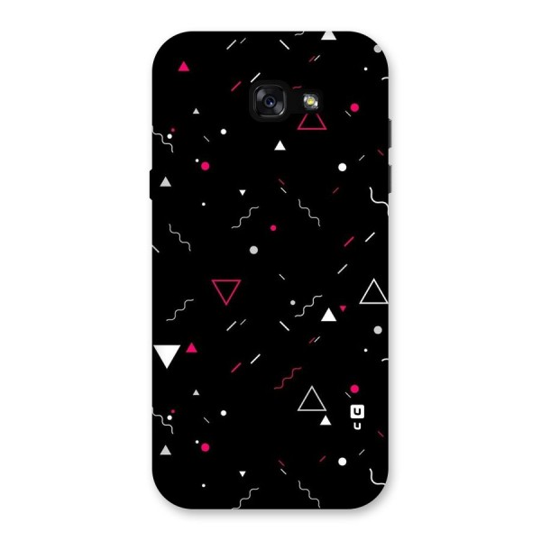 Dark Shapes Design Back Case for Galaxy A7 (2017)