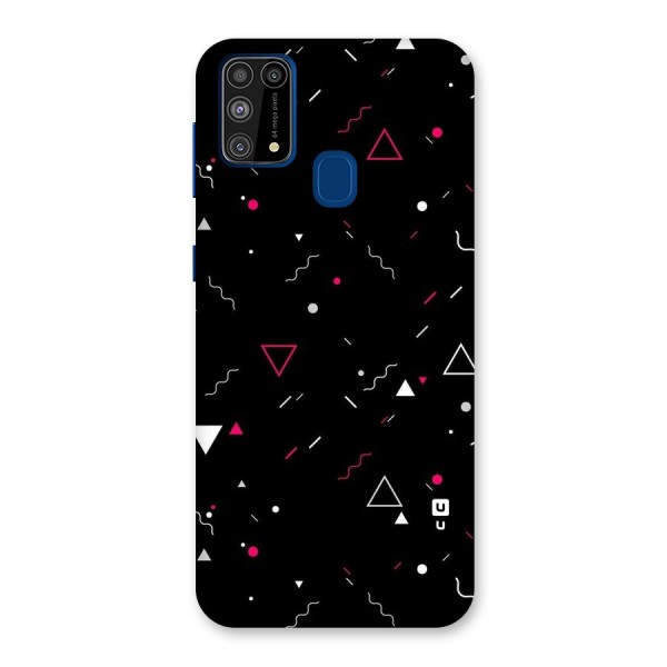 Dark Shapes Design Back Case for Galaxy F41